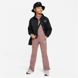 NIKE Sportswear Flare Jersey-Hose Mädchen 208 - smokey mauve/platinum violet XS (122-128 cm)