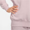 NIKE Sportswear Phoenix Logo Oversized Fleece Sweatshirt Damen 019 - platinum violet/smokey mauve M