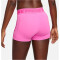 NIKE Pro Dri-FIT Mid-Rise 3" kurze Leggings Damen 675 - playful pink/alchemy pink/white L