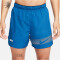 NIKE Challenger Flash Dri-FIT 5" Laufshorts Herren 476 - court blue/black/black/reflective silv S