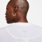 NIKE One Relaxed kurzarm Trainingsshirt Damen 100 - white/black L