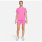 NIKE One Classic Dri-FIT kurzarm Fitness-Trainingsshirt Damen 675 - playful pink/black S