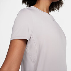 NIKE One Classic Dri-FIT kurzarm Fitness-Trainingsshirt Damen 019 - platinum violet/black S