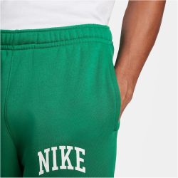 NIKE Club Cuffed Fleece Jogginghose Herren 365 - malachite/safety orange XS