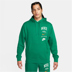 NIKE Club Fleece Hoodie Herren 365 - malachite/safety...