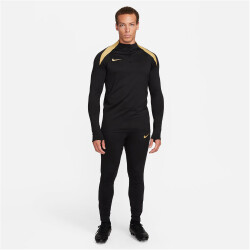 NIKE Strike Dri-FIT 1/2-Zip Global Fußball Trainingsshirt Herren 011 - black/jersey gold/metallic gold S