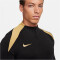 NIKE Strike Dri-FIT 1/2-Zip Global Fußball Trainingsshirt Herren 011 - black/jersey gold/metallic gold S