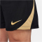NIKE Strike Dri-FIT Fu&szlig;ballshorts Herren 011 - black/black/jersey gold/metallic gold S