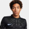 NIKE Academy Dri-FIT Graphic kurzarm Fußball Trainingsshirt Herren 010 - black/white/white S