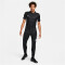 NIKE Academy Dri-FIT Graphic kurzarm Fußball Trainingsshirt Herren 010 - black/white/white S