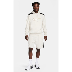 NIKE Sportswear SP Fleece Hoodie Herren 104 - lt orewood brn/black/white L