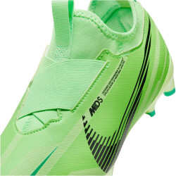 NIKE JR Zoom Vapor 15 Academy Mercurial Dream Speed FG/MG Fußballschuhe Kinder 300 - green strike/black/stadium green 33