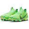 NIKE JR Zoom Vapor 15 Academy Mercurial Dream Speed FG/MG Fußballschuhe Kinder 300 - green strike/black/stadium green 33