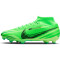 NIKE Air Zoom Mercurial Superfly 9 Academy Mercurial Dream Speed FG/MG Fußballschuhe 300 - green strike/black/stadium green 44