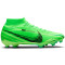 NIKE Air Zoom Mercurial Superfly 9 Academy Mercurial Dream Speed FG/MG Fußballschuhe 300 - green strike/black/stadium green 44