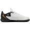 NIKE Jr. Phantom GX II Academy IC Hallen-Fußballschuhe Kinder 100 - white/black/mtlc gold coin 35