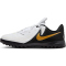 NIKE Jr. Phantom GX II Academy TF Multinocken-Fu&szlig;ballschuhe Kinder 100 - white/black/mtlc gold coin 34