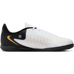 NIKE Jr. Phantom GX II Club IC Hallen-Fu&szlig;ballschuhe Kinder 100 - white/black/mtlc gold coin 33
