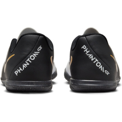 NIKE Jr. Phantom GX II Club IC Hallen-Fu&szlig;ballschuhe Kinder 100 - white/black/mtlc gold coin 33