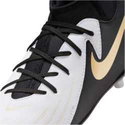 NIKE Jr. Phantom Luna II Academy AG Kunstrasen-Fu&szlig;ballschuhe Kinder 100 - white/black/mtlc gold coin 34
