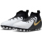 NIKE Jr. Phantom Luna II Academy AG Kunstrasen-Fu&szlig;ballschuhe Kinder 100 - white/black/mtlc gold coin 34