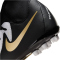 NIKE Jr. Phantom Luna II Academy AG Kunstrasen-Fu&szlig;ballschuhe Kinder 100 - white/black/mtlc gold coin 34