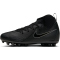 NIKE Jr. Phantom Luna II Academy AG Kunstrasen-Fu&szlig;ballschuhe Kinder 001 - black/black 33.5