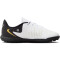 NIKE Jr. Phantom GX II Club TF Multinocken-Fußballschuhe Kinder 100 - white/black/mtlc gold coin 38.5