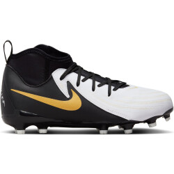 NIKE Jr. Phantom Luna II Academy FG/MG Fußballschuhe Kinder 100 - white/black/mtlc gold coin 35