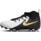 NIKE Jr. Phantom Luna II Academy FG/MG Fußballschuhe Kinder 100 - white/black/mtlc gold coin 36.5