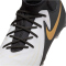 NIKE Jr. Phantom Luna II Academy FG/MG Fußballschuhe Kinder 100 - white/black/mtlc gold coin 36.5