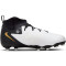 NIKE Jr. Phantom Luna II Academy FG/MG Fußballschuhe Kinder 100 - white/black/mtlc gold coin 37.5
