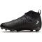 NIKE Jr. Phantom Luna II Academy FG/MG Fußballschuhe Kinder 001 - black/black 33