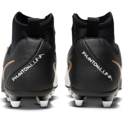 NIKE Jr. Phantom Luna II Club FG/MG Fu&szlig;ballschuhe Kinder 100 - white/black/mtlc gold coin 33