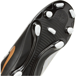 NIKE Jr. Phantom Luna II Club FG/MG Fu&szlig;ballschuhe Kinder 100 - white/black/mtlc gold coin 33