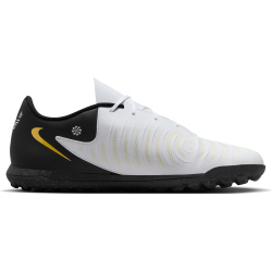 NIKE Phantom GX II Club TF Multinocken-Fu&szlig;ballschuhe 100 - white/black/mtlc gold coin 40.5