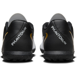 NIKE Phantom GX II Club TF Multinocken-Fu&szlig;ballschuhe 100 - white/black/mtlc gold coin 40.5