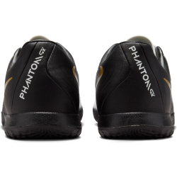 NIKE Phantom GX II Academy IC Hallen-Fu&szlig;ballschuhe 100 - white/black/mtlc gold coin 40