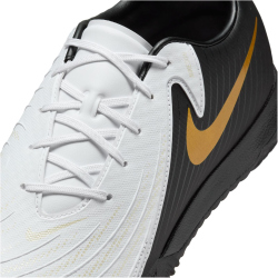 NIKE Phantom GX II Academy IC Hallen-Fu&szlig;ballschuhe 100 - white/black/mtlc gold coin 40