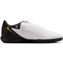 NIKE Phantom GX II Academy IC Hallen-Fußballschuhe 100 - white/black/mtlc gold coin 42.5