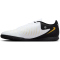 NIKE Phantom GX II Club IC Hallen-Fu&szlig;ballschuhe 100 - white/black/mtlc gold coin 40.5