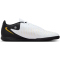 NIKE Phantom GX II Club IC Hallen-Fu&szlig;ballschuhe 100 - white/black/mtlc gold coin 40.5