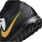 NIKE Phantom Luna II Academy TF Multinocken-Fußballschuhe 100 - white/black/mtlc gold coin 41