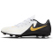 NIKE Phantom GX II Club FG/MG Fu&szlig;ballschuhe 100 - white/black/mtlc gold coin 40