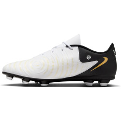 NIKE Phantom GX II Club FG/MG Fußballschuhe 100 - white/black/mtlc gold coin 45.5