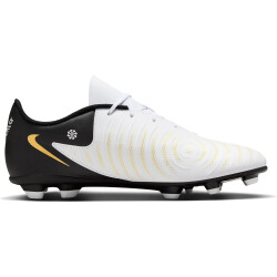 NIKE Phantom GX II Club FG/MG Fußballschuhe 100 - white/black/mtlc gold coin 45.5