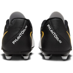 NIKE Phantom GX II Club FG/MG Fußballschuhe 100 - white/black/mtlc gold coin 45.5
