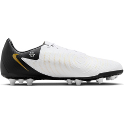 NIKE Phantom GX II Academy AG Kunstrasen-Fu&szlig;ballschuhe 100 - white/black/mtlc gold coin 40