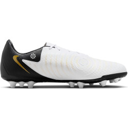 NIKE Phantom GX II Academy AG Kunstrasen-Fußballschuhe 100 - white/black/mtlc gold coin 44