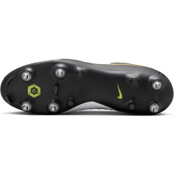 NIKE Phantom GX II Academy SG-Pro AC Stollen-Fußballschuhe 100 - white/black/mtlc gold coin 46